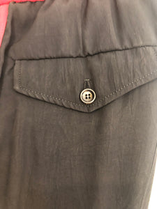 Gucci Side Logo Trim Jogger Pants in Black