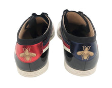 Load image into Gallery viewer, Gucci Patent Calfskin Web Falacer Sneakers