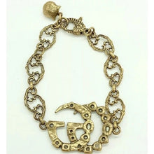 Load image into Gallery viewer, Gucci GG Marmont Crystal Bracelet in Gold