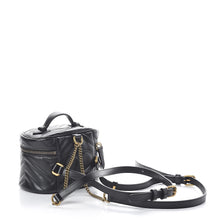 Load image into Gallery viewer, Gucci GG Marmont Matelasse Mini Backpack in Black