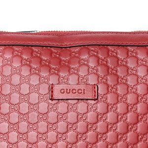 Gucci Soft Microguccissima Dome Satchel in Red