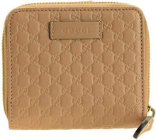 Load image into Gallery viewer, Gucci Microguccissima French Wallet in Camel