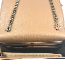 Load image into Gallery viewer, Gucci Soho Wallet with Removable Chain in Camel