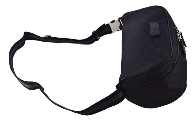 Gucci Interlocking GG Black Canvas Bum Bag – Gavriel.us