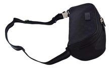 Load image into Gallery viewer, Gucci Interlocking GG Black Canvas Bum Bag