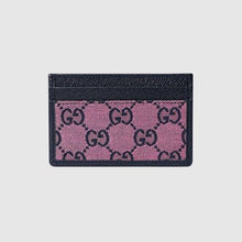Load image into Gallery viewer, Gucci Canvas GG Multicolor Monogram Card Holder
