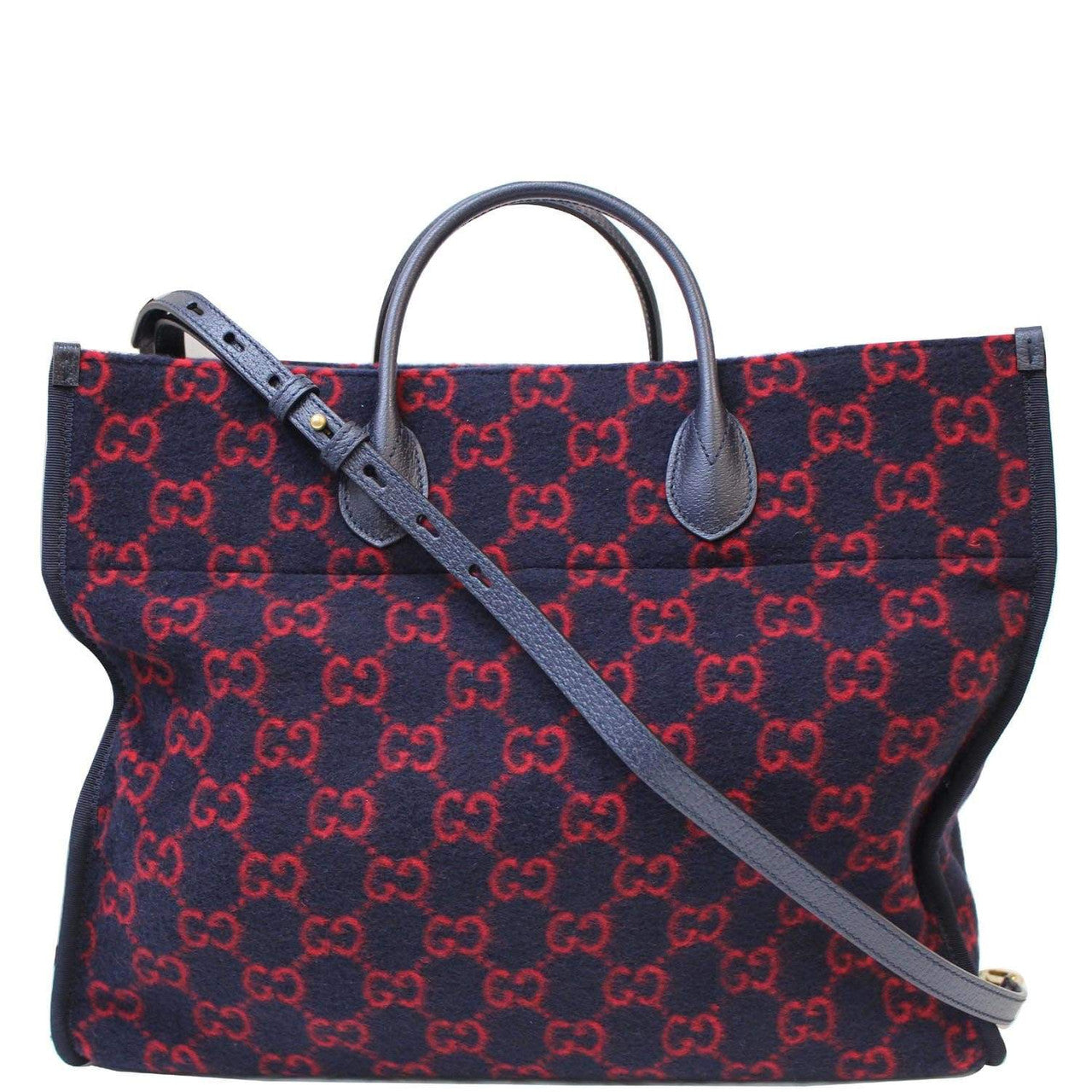 Gucci, Bags, Gucci Belt Bag Gg Monogram Wool Blue