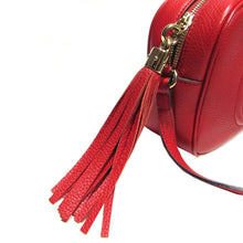 Load image into Gallery viewer, Gucci Leather Disco Bag in Red