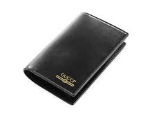 Load image into Gallery viewer, Gucci Bifold Passport Holder in Black