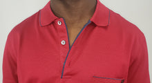 Load image into Gallery viewer, Salvatore Ferragamo Short Sleeve Polo in Red