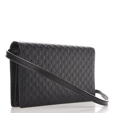 Load image into Gallery viewer, Gucci Microguccissima Leather Shoulder Bag in Black