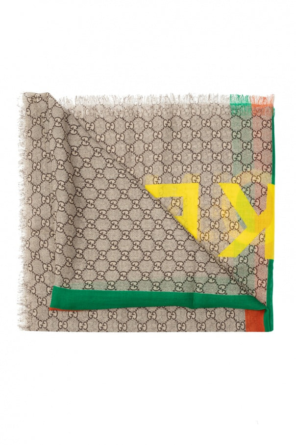 Gucci FAKE/NOT Wool Stole
