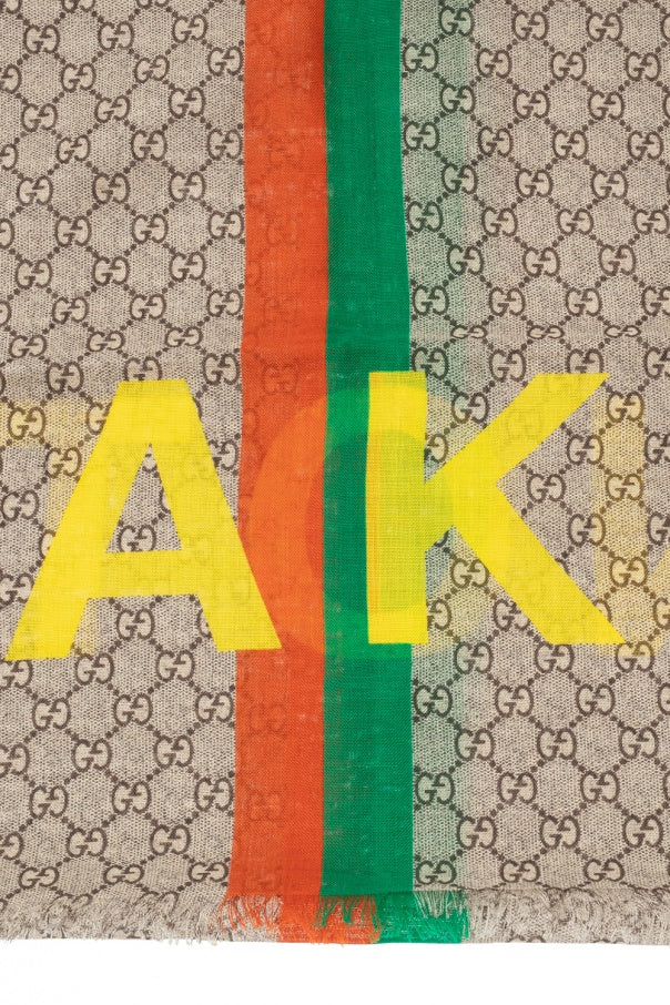 Gucci FAKE/NOT Wool Stole