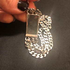 Gucci Ghost Chain Bracelet in Sterling Silver