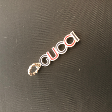 Load image into Gallery viewer, Gucci Block Letter Charm in Red and Green