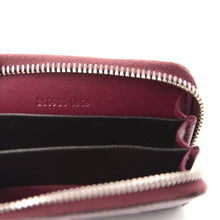 Load image into Gallery viewer, Gucci Crocodile Zip Around Card Case in Cherry Red