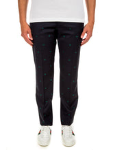 Load image into Gallery viewer, Gucci Wool Jacquard Pants in Dark Blue
