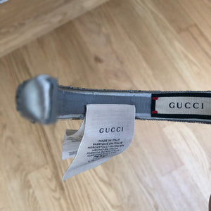 Gucci Sequin Satin Hairband in Gray