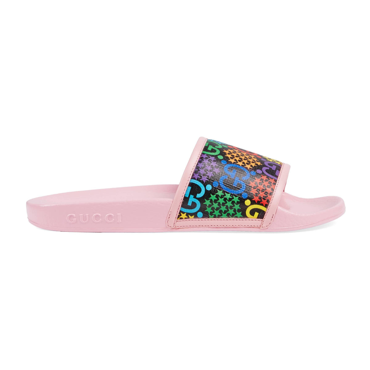 Gucci GG Psychedelic Slide Sandals in Pink – Gavriel.us