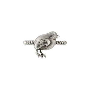Gucci Chick Motif Ring in Silver