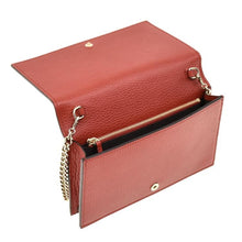 Load image into Gallery viewer, Gucci Crossbody Wallet on a Chain in Red