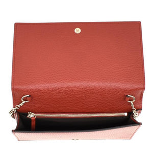 Gucci Crossbody Wallet on a Chain in Red