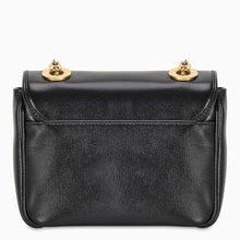 Load image into Gallery viewer, Gucci GG Mini Marina Leather Shoulder Bag in Black