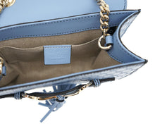 Load image into Gallery viewer, Gucci Emily Shoulder Bag in Mineral Blue