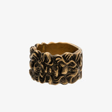 Load image into Gallery viewer, Gucci Lionhead Mane Ring in Antique Gold