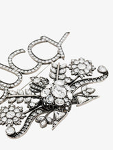 Load image into Gallery viewer, Gucci GUCCY Crystal Brooch in Silver