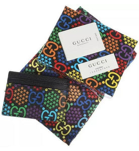 Gucci GG Psychedelic Leather Card Case