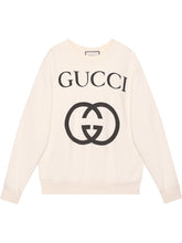 Load image into Gallery viewer, Gucci Logo Sweatshirt in Ivory