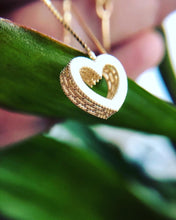 Load image into Gallery viewer, 14K Heart Pendant on Adjustable Chain