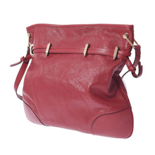 Load image into Gallery viewer, Gucci Interlocking GG 1955 Horsebit Collection Shoulder Bag in Red Leather