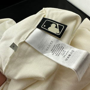Gucci Men's NY Yankees MLB Polo Shirt with Logo Applique