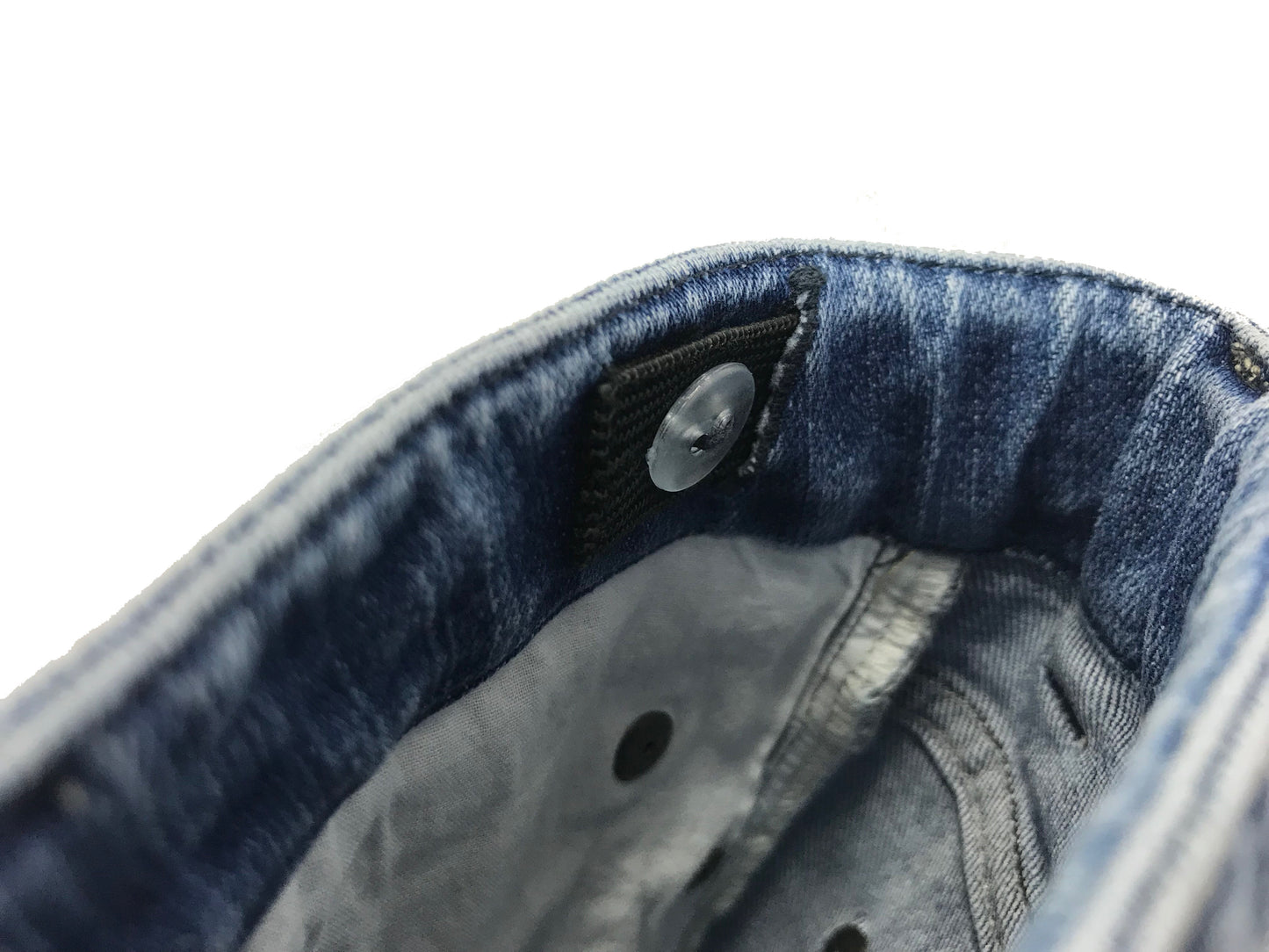Roberto Cavalli Girl Studded Denim Jeans with adjustable waist