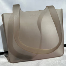 Load image into Gallery viewer, PREOWNED Chanel Silicone Gray Handbag
