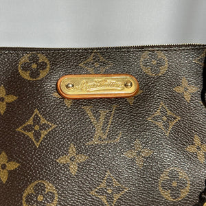 PREOWNED Authentic Louis Vuitton Eva Shoulder Bag Convertible to Cross –