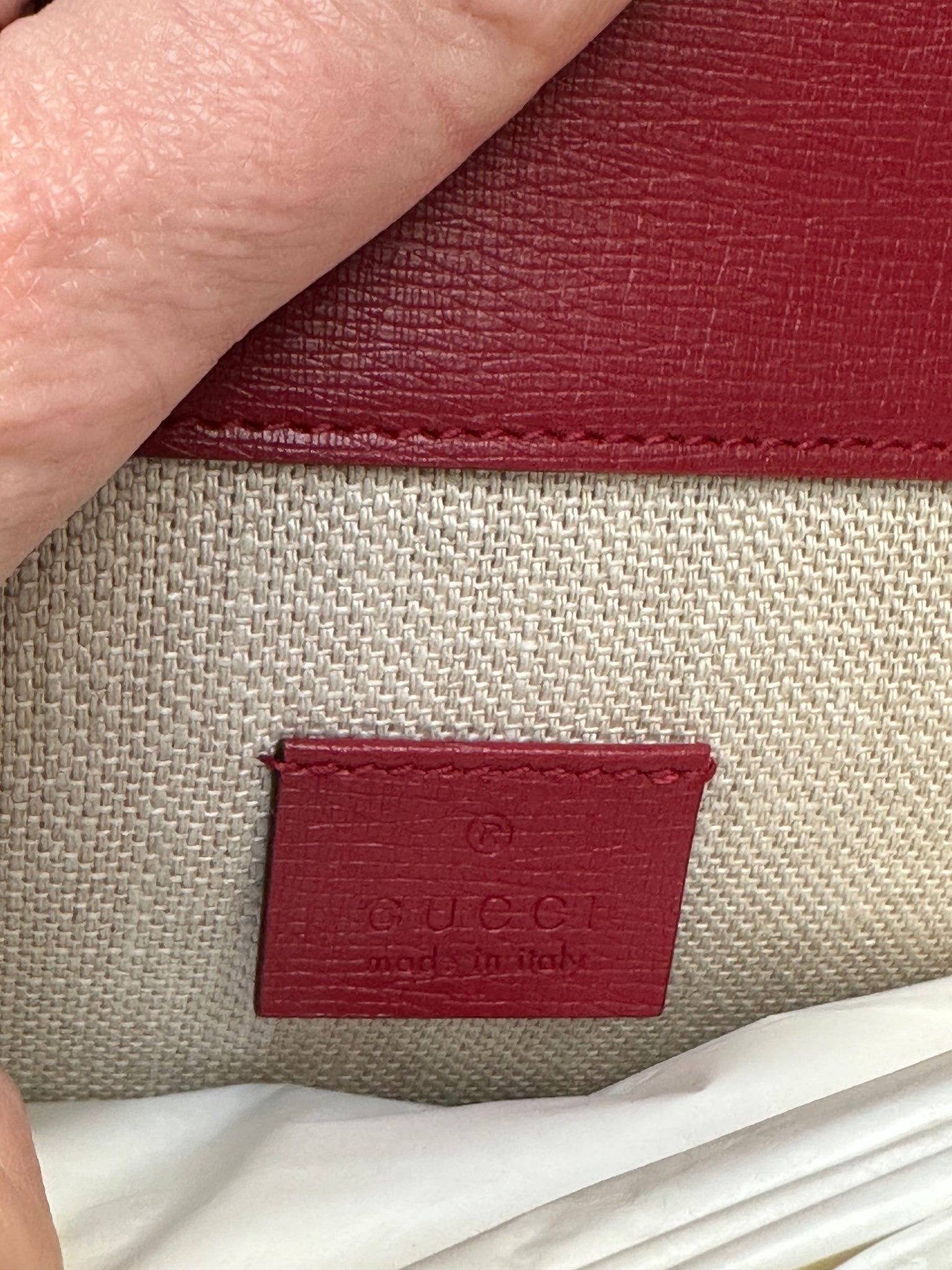 Gucci Dionysus Bag Blu and Red Leather Shoulder Bag