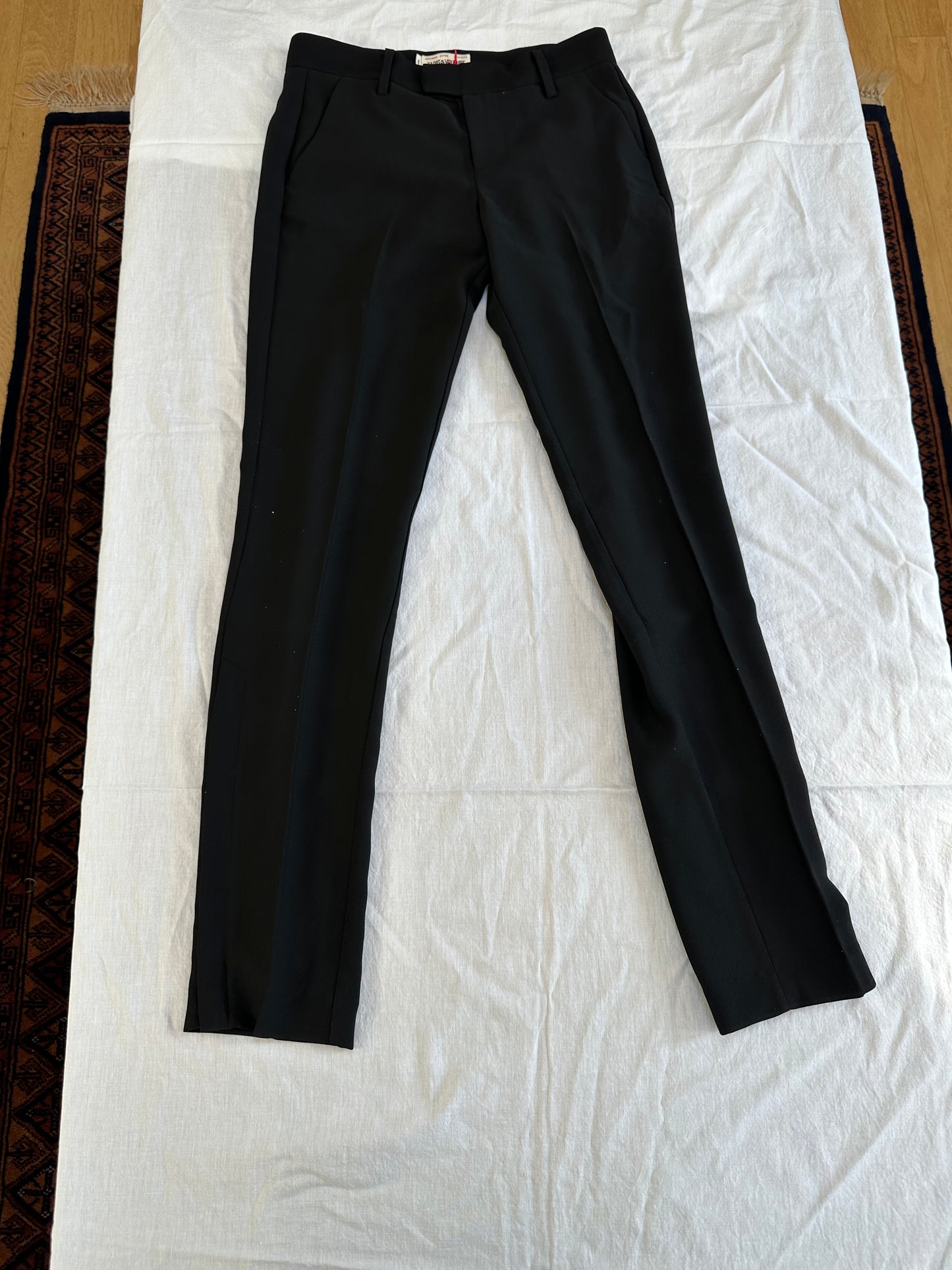 Zadig & Voltaire Prune Split Mid-Rise Woven Pants