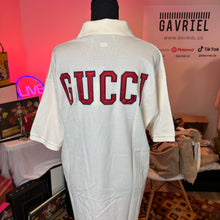 Load image into Gallery viewer, Gucci x MLB NY Yankees Short Sleeved Polo Shirt