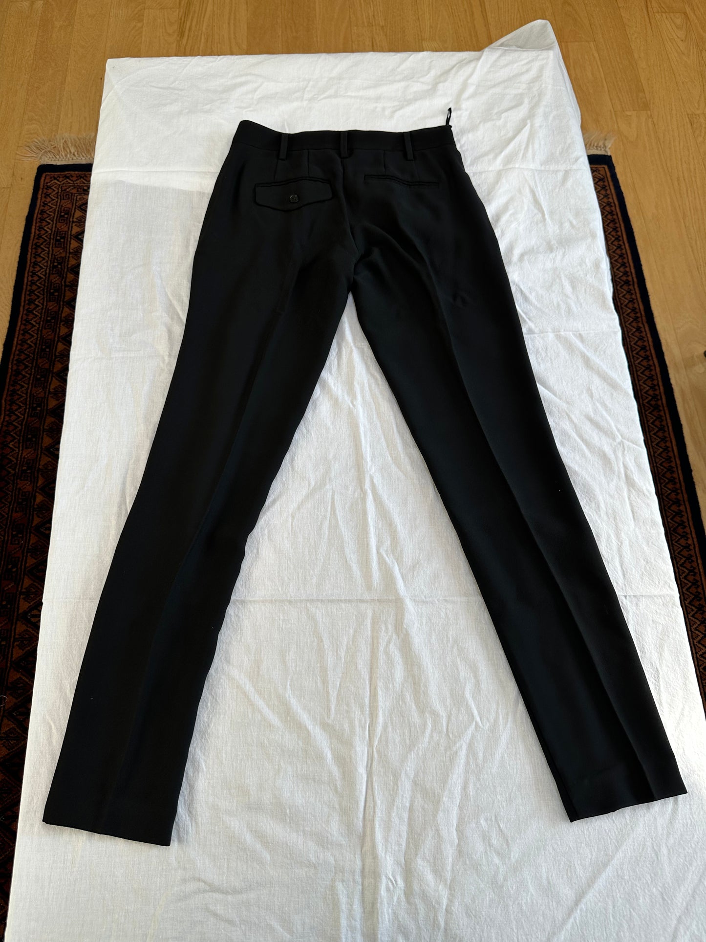 Zadig & Voltaire Prune Split Mid-Rise Woven Pants