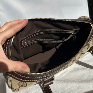 PREOWNED Gucci GG Monogram Boston Handbag