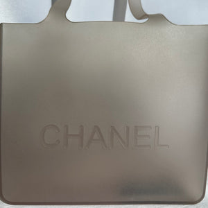 PREOWNED Chanel Silicone Gray Handbag –