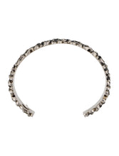 Load image into Gallery viewer, Gucci Lionhead Mane Cuff Bracelet in Silver
