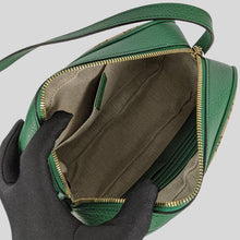 Load image into Gallery viewer, Gucci Canvas Supreme Camera Bag Emerald Green