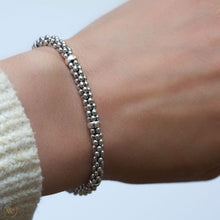 Load image into Gallery viewer, Lagos Signature Caviar Rope Bracelet in Sterling Silver