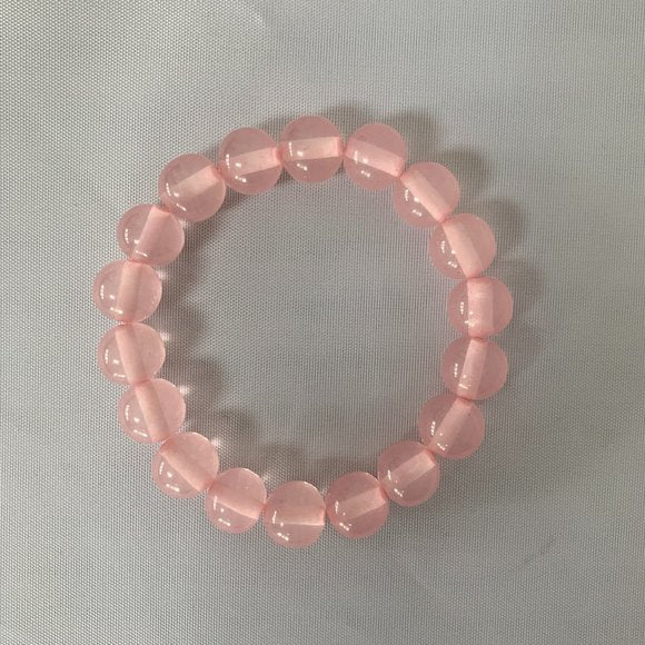 Gavriel Resin Beaded Bracelet in Pink