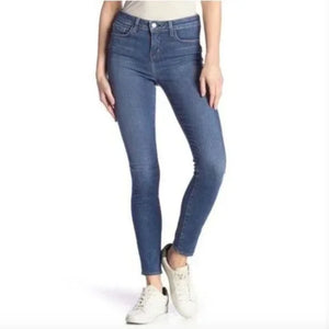 L'Agence Brigitte Mid Rise Skinny Jeans