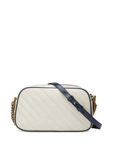 Load image into Gallery viewer, Gucci Small GG Marmont Shoulder Bag in White
